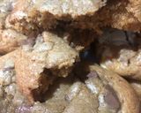 Pas rețetă Chewy Chocolate Chip Cookies!Biscuiți crocanti la exterior, moi și gumati la interior! 18 fotografie