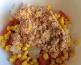 Foto del paso 3 de la receta: Ensalada de tomate y maíz