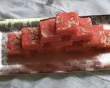 A picture of step 4 of Desiccated Coconut Burfi.