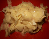 Foto del paso 4 de la receta: Pimiento relleno de tortilla de patatas chips