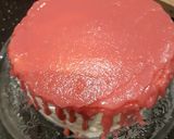 Une image de l'étape 6 de Layer cake aux fruits rouges.