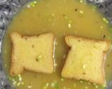 Hình bước làm 2 của món Bánh Sandwich trứng