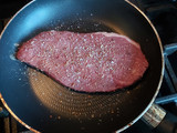 Beef steak with roasted vegetable