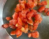 A picture of step 4 of Tomato Pasta.