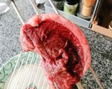 รูปขั้นตอนการทำที่ 3 ของ สเต๊กปิคานย่าสไตล์บราซิล (Bazilian Picanha Steak)