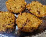 A picture of step 3 of Parripu vada (kerala snacks).