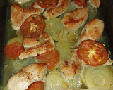 Foto del paso 2 de la receta: Pechuga de pollo al horno con patatas