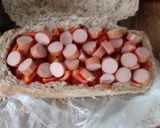 Töltött teljeskiörlésű veknik recept fázis 5 fotója