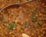 A picture of step 4 of Gujarati peas and brinjal sabji #GA4#week4.
