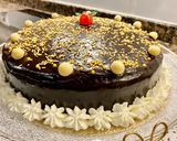 Foto del paso 20 de la receta: Pastel de zanahoria con cobertura de chocolate. (Carrot cake with chocolate topping)