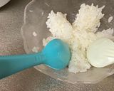 A picture of step 2 of Blue Mountain Rice.