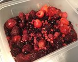 Une image de l'étape 1 de Pâte brisée aux fruits rouges et farine d'épeautre.