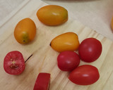 Foto del paso 4 de la receta: Ensalada de 10 ingredientes esenciales básicos de la cocina italiana + postre de otros 3 ing ❤️ 🇮🇹 🤌🏼