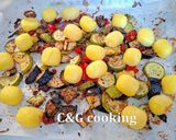 Φωτογραφία βήματος 8 της συνταγής Gnocchi με λαχανικά στο Φούρνο C&G