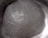 Foto langkah ke 3 dari resep Charcoal Wijen Sourdough Bread.