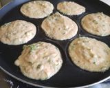 A picture of step 4 of Red lentils mini uttapam.