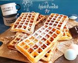 Une image de l'étape 5 de GAUFRES (LA RECETTE D'ALAIN LENOTRE).