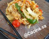 Foto del paso 7 de la receta: Fideos chinos con verduras, pollo y coco
