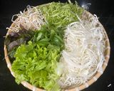 Hình bước làm 3 của món Bún giò heo
