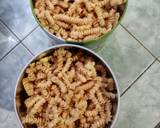 Cara Membuat Akar pinang  akar kelapa  kue ulat sutra homemade 4