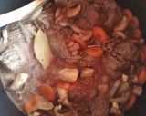 Une image de l'étape 4 de Bourguignon au cookeo.