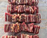 Une image de l'étape 9 de Brochettes de bœufs originales.. vraiment trop bonnes 🍢.