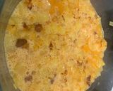 A picture of step 3 of Spanish omelette using Air Fryer.