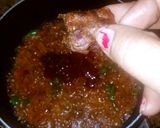 A picture of step 3 of Black chana chat.