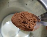 A picture of step 1 of Choco cold coffee.