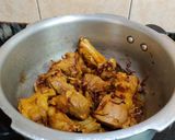 A picture of step 3 of MUTTON CURRY...