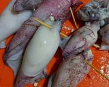 Foto langkah ke 3 dari resep Cumi Isi Tahu Kuah Asam.