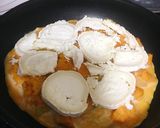 Foto del paso 4 de la receta Tortilla de boniato y rulo de cabra