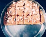 A picture of step 5 of Rich in healthy fats peanuts butter and peanuts butter dry fruits Burfi.