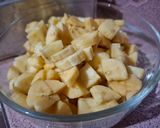 Foto langkah ke 3 dari resep Kue Pisang Kukus Blue Berry.