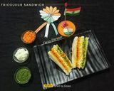 A picture of step 10 of Tricolour Sandwich.