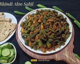 ભીંડા બટાકાનું શાક (Bhindi Aloo Sabji Recipe in Gujarati) રેસીપી સ્ટેપ7ફોટો