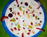 A picture of step 5 of Creme kesar Friut salad.