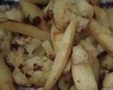 आलू गोभी मटर की सूखी सब्जी (Aloo gobhi matar ki sukhi sabzi recipe in hindi) रेसिपी चरण 3 फोटो