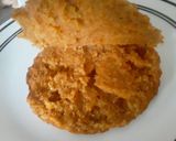 Foto del paso 5 de la receta: Arepa de Zanahoria 🥕con relleno hawaiano!!!😜😜😜🍘🧀🥓🍍🍘