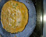 A picture of step 6 of Chick pea flour(Besan) pancake (Chilla).