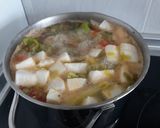 Foto del paso 6 de la receta: Crema fría de puerro y manzana (Vichyssoise)