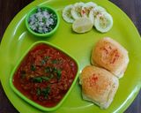 कुकर में बनी पावभाजी (cooker mein bani pav bhajib recipe in Hindi) रेसिपी चरण 4 फोटो