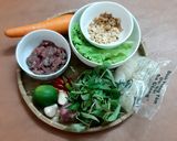 Hình bước làm 2 của món MÓN CAMPUCHIA: GỎI BÒ TÁI CHANH KHMER 🇰🇭