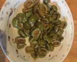 Foto del paso 3 de la receta: Pasta con salmón y aceitunas