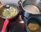 Une image de l'étape 4 de Nid gourmand au pesto.