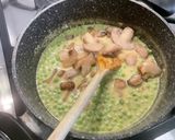 Une image de l'étape 11 de Gratin de spätzles à l’ananas, fromage et petits légumes.