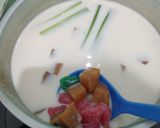 Foto langkah ke 6 dari resep Bubur Cha Cha Kuah Susu.