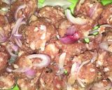 Hình bước làm 1 của món Bánh mì xíu mại