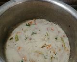 A picture of step 5 of Carrot upma.
