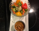 Foto del paso 1 de la receta: Sopa de garbanzos y ensalada de vegetales
